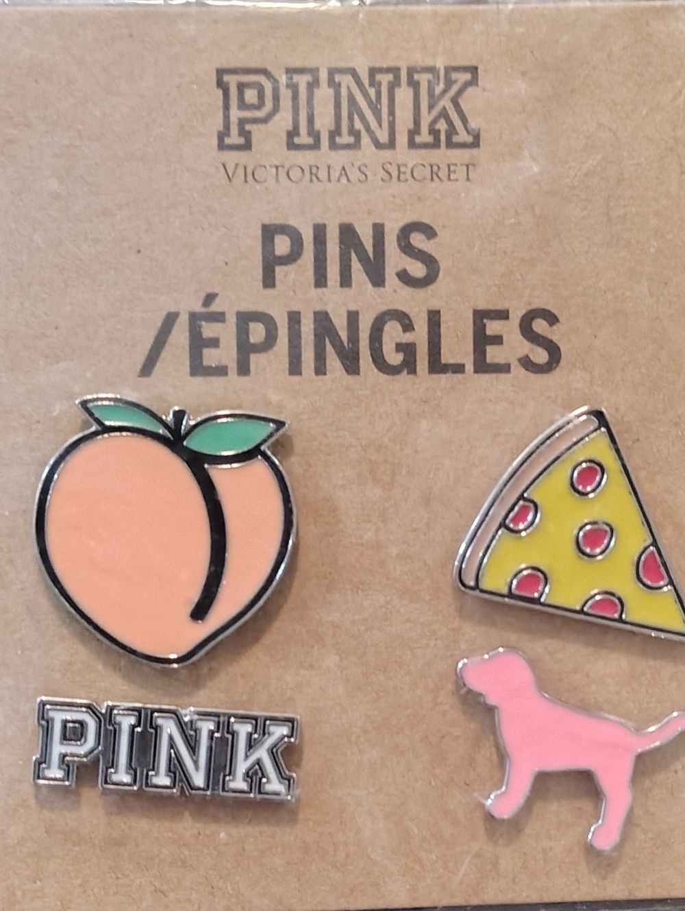 Victorias Secret 4pc Collectible Pins